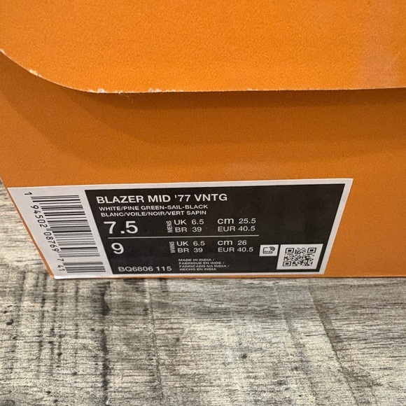 Nike Blaze Mid 77 Vintage Sneakers - Picture 8 of 9